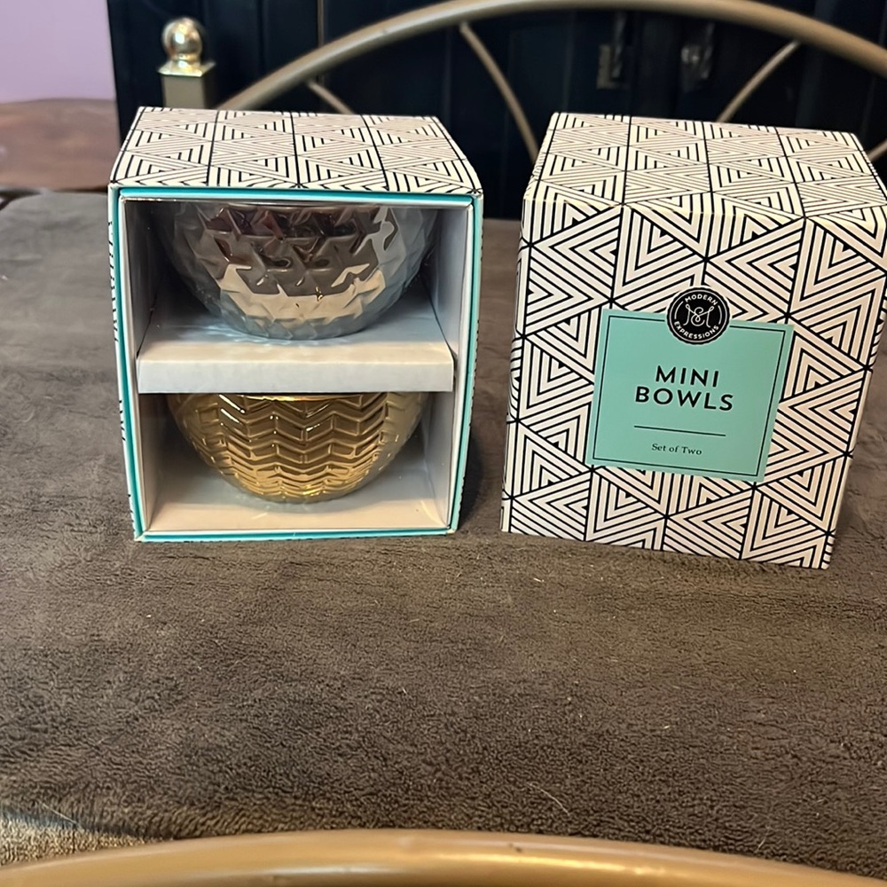 New mini bowls